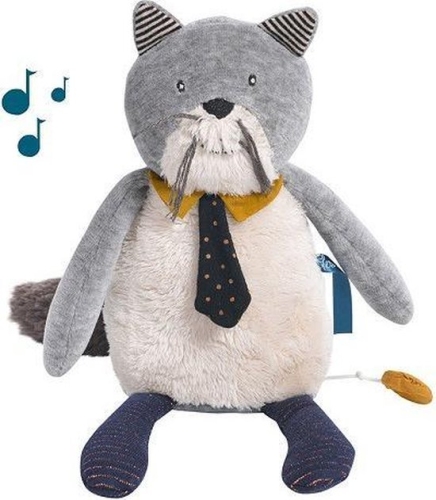Moulin Roty Musical Cuddly Cat